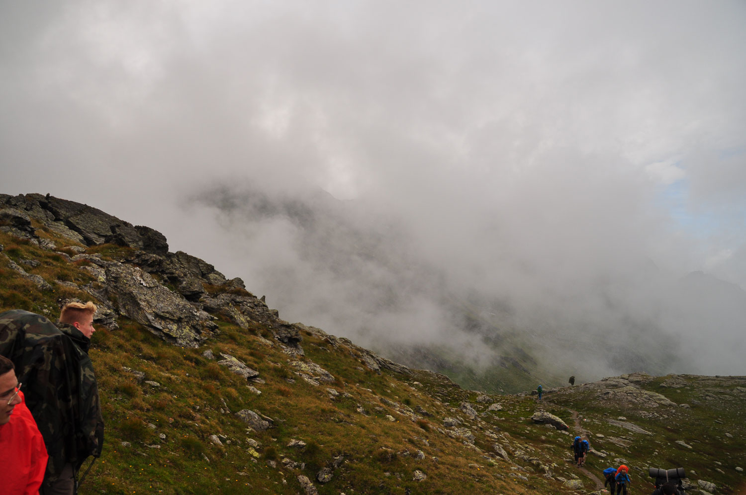 Regenwolken ziehen auf