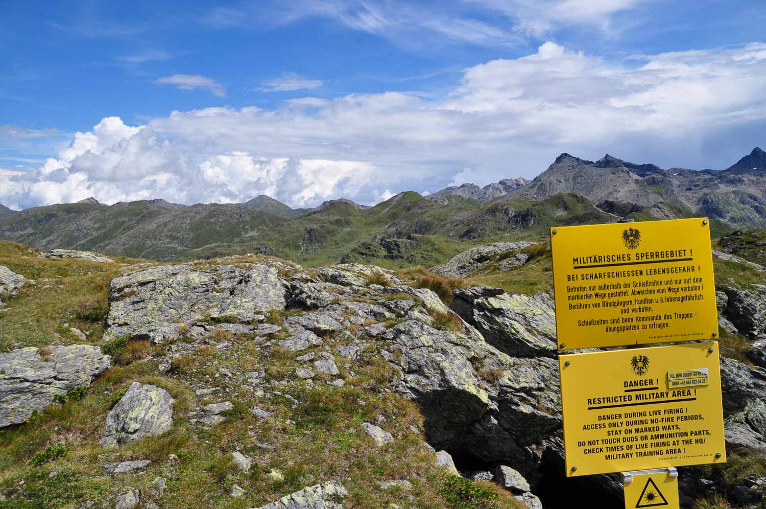 Sperrgebiet, so weit das Auge reicht - Tag 5