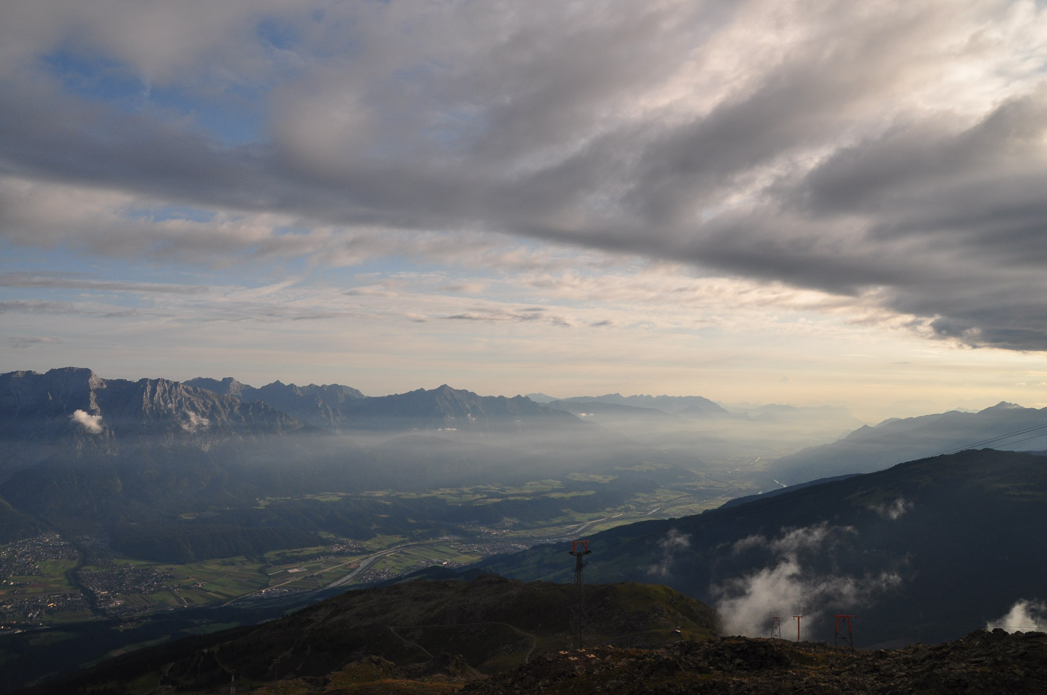 Letzter Blick zurück ins Tal - Tag 5