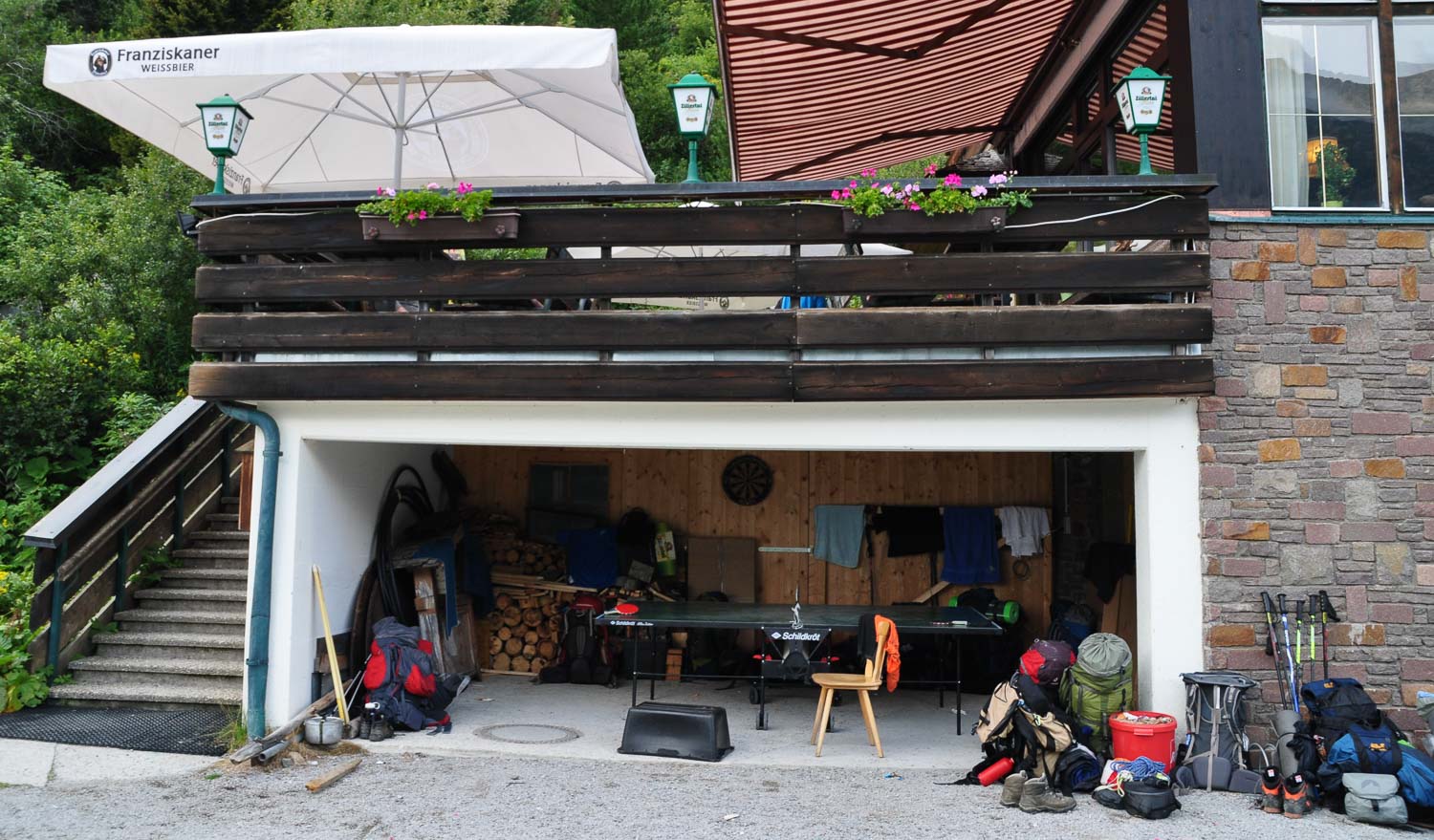 Lager an der Dominikushütte - Tag 7
