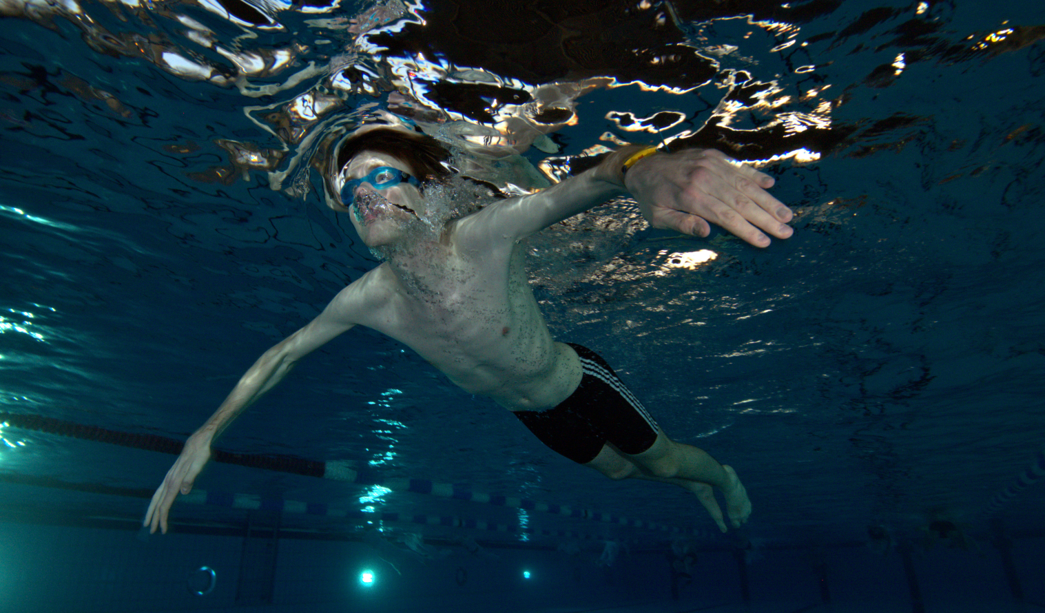 Training beim DLRG © Kirstin Rogel Schwimmbadtraining